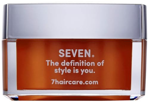 SEVEN Rinzu Polish Shine Balm, Anti Frizz Hair Shine Balm for Flyaways Separation, Lightweight Gloss Styling Finish with Silk Amino Acids, Texture Definition Polish, 1.7oz