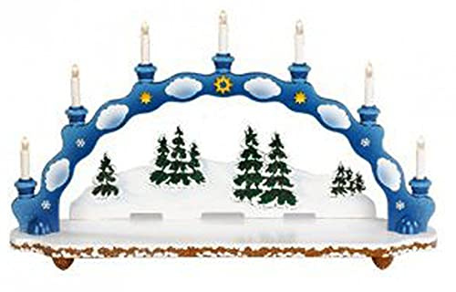 WiKi-hubrig volkskunst sIKORA original erzgebirge volkskunst arc lumineux de noël petit-largeur: 75 cm