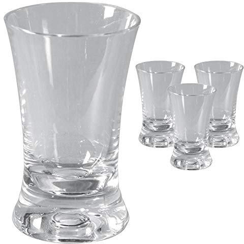 Bo-Camp Juego de 4 Vasos para Aperitivos