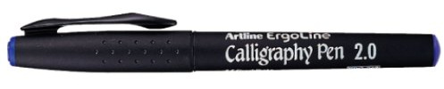 artline Ergoline Stylo de calligraphie Bleu 2 mm