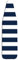 Whitmor Ironing Board Cover and Pad, Cotton, White + Blue, 54 x 15