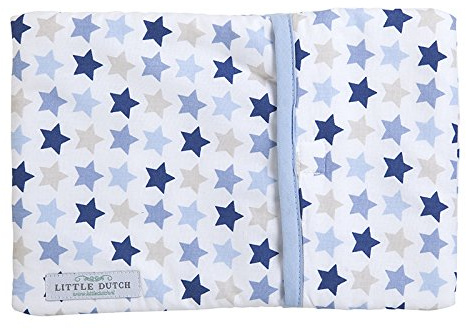 LITTLE DUTCH 4059 Bezug für Babywärmflasche Mixed Stars Blue