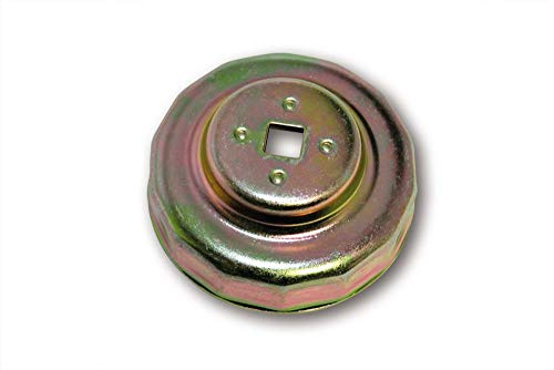 Ölfilterschlüssel für diverse HARLEY DAVIDSON, 74 mm, Antrieb 3/4 Zoll 4-Kant
