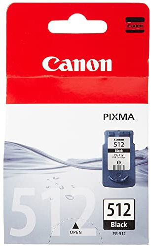 Canon Originaltinte PG-512, Größe Standard, Schwarz, Recyclebare Verpackung