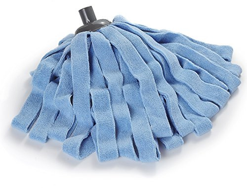 O-Cedar MicrofibDeck Mop Refill, Blue, A