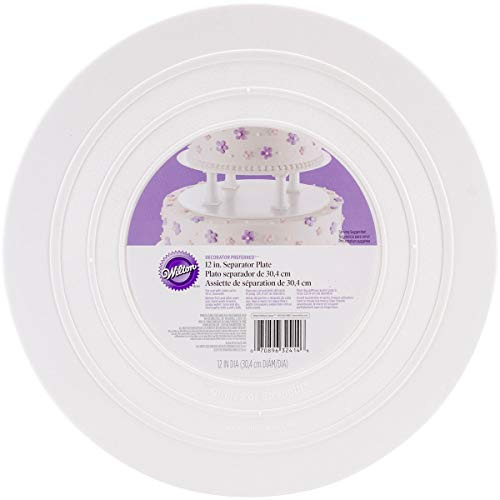 Wilton Smooth Edge Separator Plate for Cakes, 30.5cm (12in)