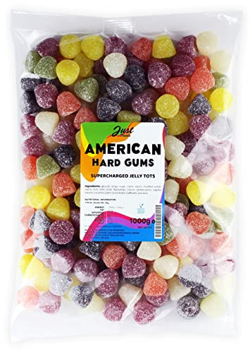 Just Treats American Hard Gums (1 Kilo Party Bag)