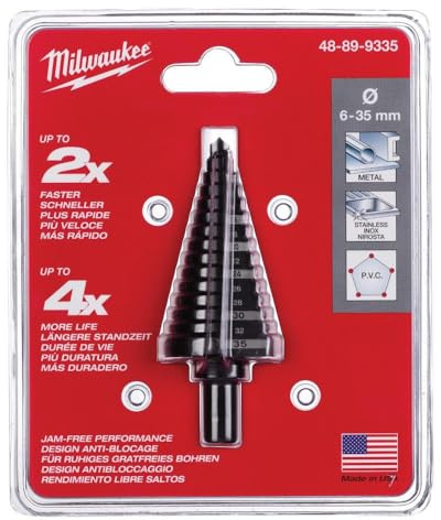 Milwaukee Step Drill 6-35mm-1PC