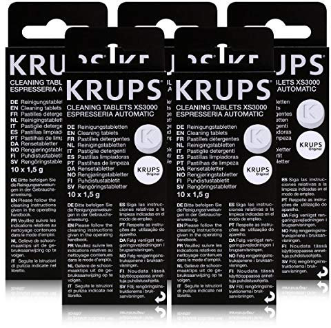 Krups XS3000 - Lote de 5 paquetes de pastillas para detergentes