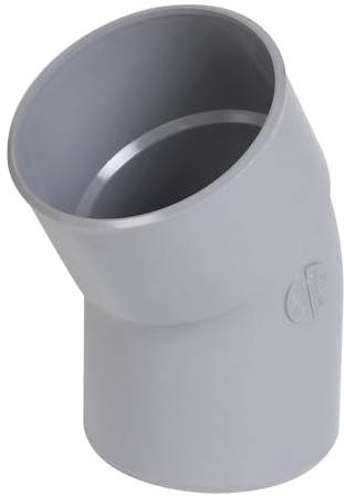 coude pvc - mâle / femelle - 30 degrés - diamètre 100 mm - nicoll ct3