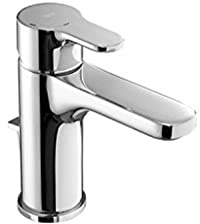 Roca L20 - grifo monomando para lavabo con maneta lateral, desagüe automático, cold start . Griferías hidrosanitarias Monomando. Ref A5A4009C00