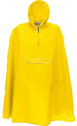 PRO-X elements Children's Cycling Poncho Jacket, Yellow, Size 140