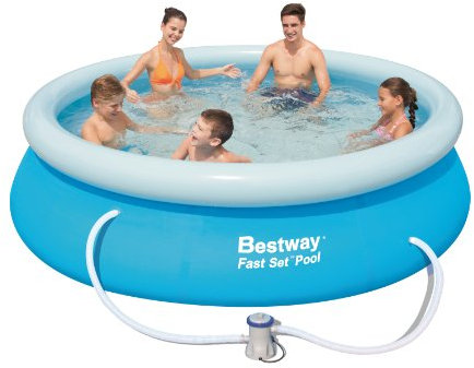 Bestway 57108US Fast Set piscina, 10-feet da 76,2 cm