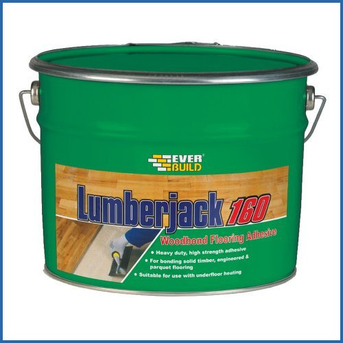 Everbuild Lumberjack 160 Wood Flooring Adhesive - 10 Litre by Everbuild