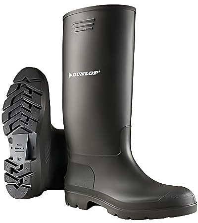 DUNLOP Pricemastor – Klassischer Regenstiefel für Damen und Herren, wasserdicht – Robuste PVC-Gummistiefel für Industrie & Freizeit – Größe 35–48