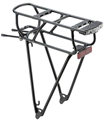Racktime Bosch Shine System-gepäckträger, schwarz, 45 x 25 x 20 cm