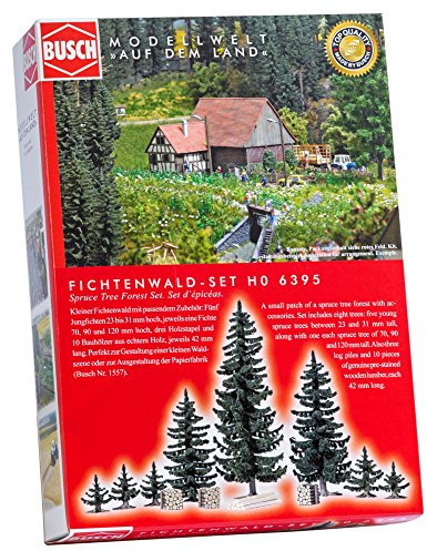 Busch 6395 - Fichtenwald-Set