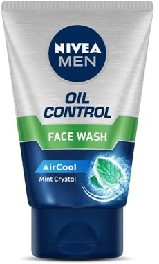 Nivea Men Oil Control Face Wash (10X Whitening), 100Gm 100Ml by Nivea