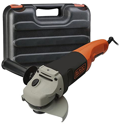 Black+Decker Amoladora angular KG1202KD-QS (1200 W, 125 mm)