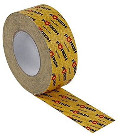 Förch Ruban adhésif 60 mm pour frein à vapeur - Film pare-vapeur - Intérieur jaune