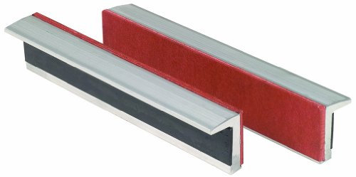 KS Tools 914.0090 Mordazas protectoras de aluminio con revestimiento de goma para tornillo de banco, 100 mm
