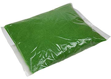 1 KG SABBIA COLORATA VERDE 0,4-0,7 MM