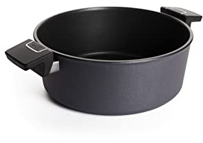 Woll – Diamond Lite Kasserolle Ø 28 cm, 4,5 Liter mit 2 Seitengriffen – Antihafttopf aus Aluminiumguss, backofenfest, geeignet für Ceran, Gas, Elektro & Halogen – Kasserolle – Kochtopf