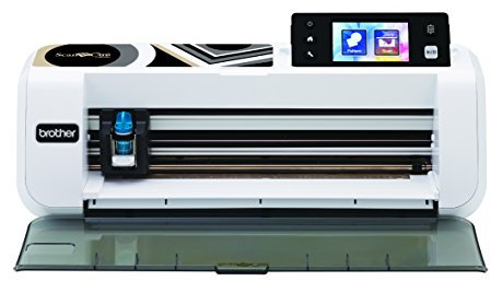 Brother CM260 ScanNCut Hobbyplotter, Schneideplotter, weiß, 14 x 15 x 48 cm