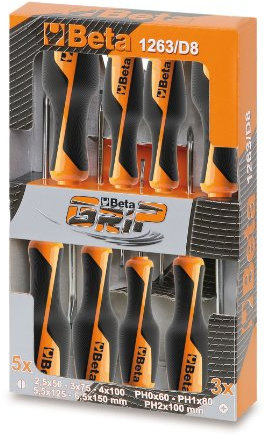 Beta 1263/D8 - Serie 8 giravite (art. 1260, 1262)