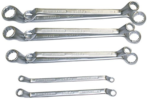 SOLIDO 152900113 Doppelringschlüssel-Satz DIN838 6-32 mm 11-teilig