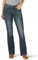 Wrangler Women's Aura Instantly Slimming Mid Rise Boot Cut Jean, Autumn Gold, 16 Short