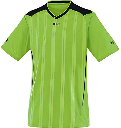 JAKO Herren Fußballtrikots Copa KA, Lemon/Schwarz, XL, 56356