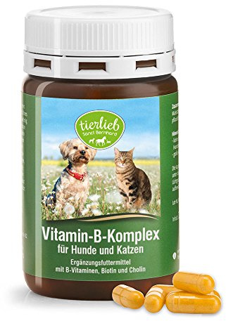 Sanct Bernhard Vitamin-B-Komplex-Hunde-120 Kapseln, 1er Pack (1 x 48 g)