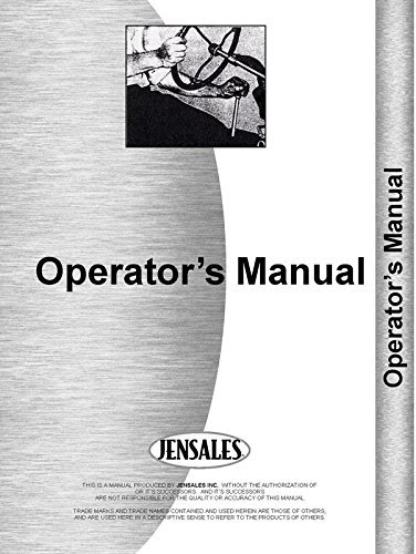 John Deere RG2 Cultivator Operators Manual