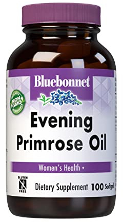 Bluebonnet Evening Primrose Oil Softgels, 500 mg, 100 Count (743715009189)