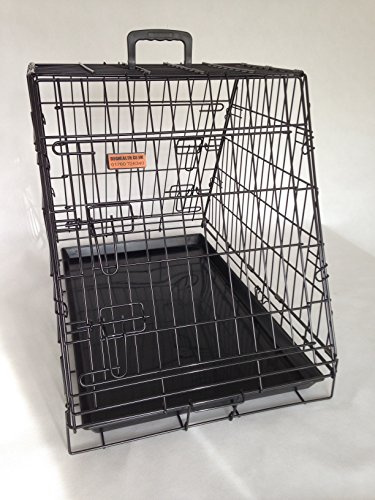 dog car cage with escape hatch 2 Doors GYC04P