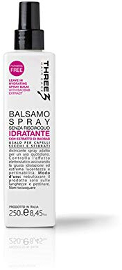 Faipa Three Balsamo Idratante Spray Senza Risciacquo E Parabeni 250ml