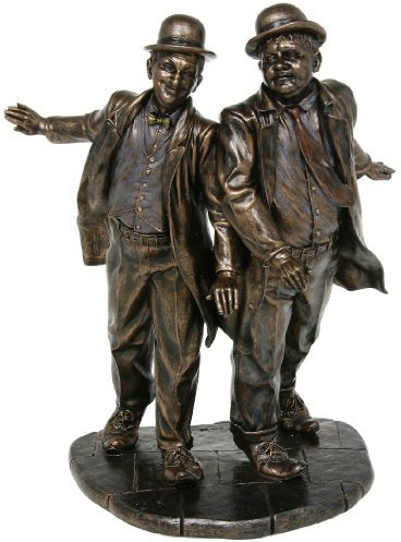 Bronze Laurel& Hardy Figurine by studio Collection