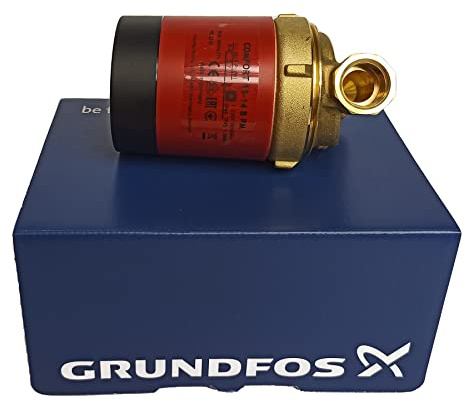 Grundfos 97916771 UP 15-14 B PM 80mm hocheffiziente Zirkulationspumpe/Trinkwasserpumpe, 8 W, 230 V