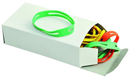 Rubber Bands Q-CONNECT 0 1kg Diameter 102mm Assorted Colours/Small Office Accessories/Type-Cross-Shaped/Material-Rubber/Colour-Assorted Colours/Size-102mm