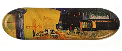 Fridolin Brillenetui, Motiv: Nachtcafé von Van Gogh, 16 x 6,6 x 2,8 cm, Mehrfarbig, aus Metall, 18761