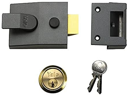 Yale YALP89DMGSC Security Lock, Dark Metallic Gray, 60