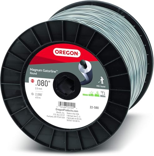 Oregon 22-580 Magnum Gatorline Trimmerschnur, rund, 0,2 cm Durchmesser, 2,3 kg