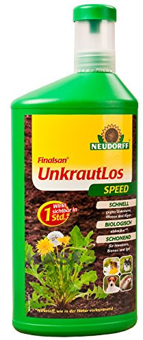 Neudorff Finalsan UnkrautLos Speed 1 Liter Konzentrat Unkrautvernichter Unkraumittel Unkraut-Ex ohne Glyphosat