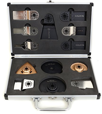 Antler 13 Blades Case Set for Fein Multimaster Multi Talent Einhell Milwaukee Bosch Multitool