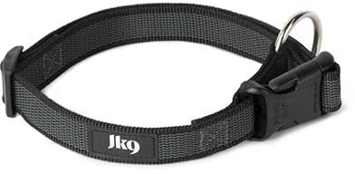 Collar Color & Gray, 25 mm (39-65 cm), Negro-Gris