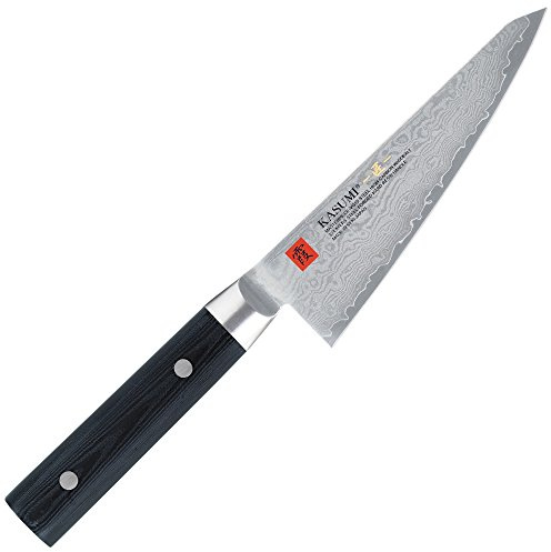 Sumikama Masterpiece 14 cm Kochmesser – Hochwertiges Damastmesser aus japanischem VG10 Stahl, extrem scharf, ergonomischer Griff, Profi Küchenmesser, langlebig