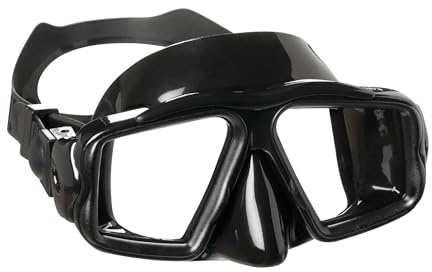 Mares Opera, Masque Snorkeling et Plongée en Silicone, Adulte, Unisex, Noir