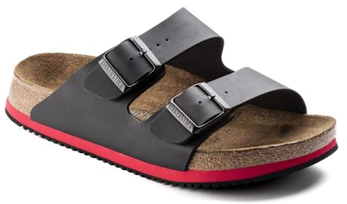 BIRKENSTOCK Sandales Arizona Superlauf, Noir, 41 EU