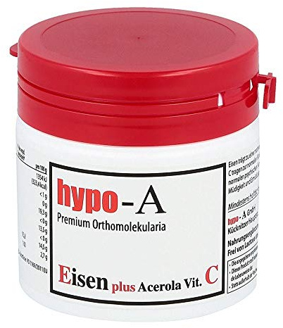 HYPO A Eisen+Acerola Vitamin C Kapseln 120 St